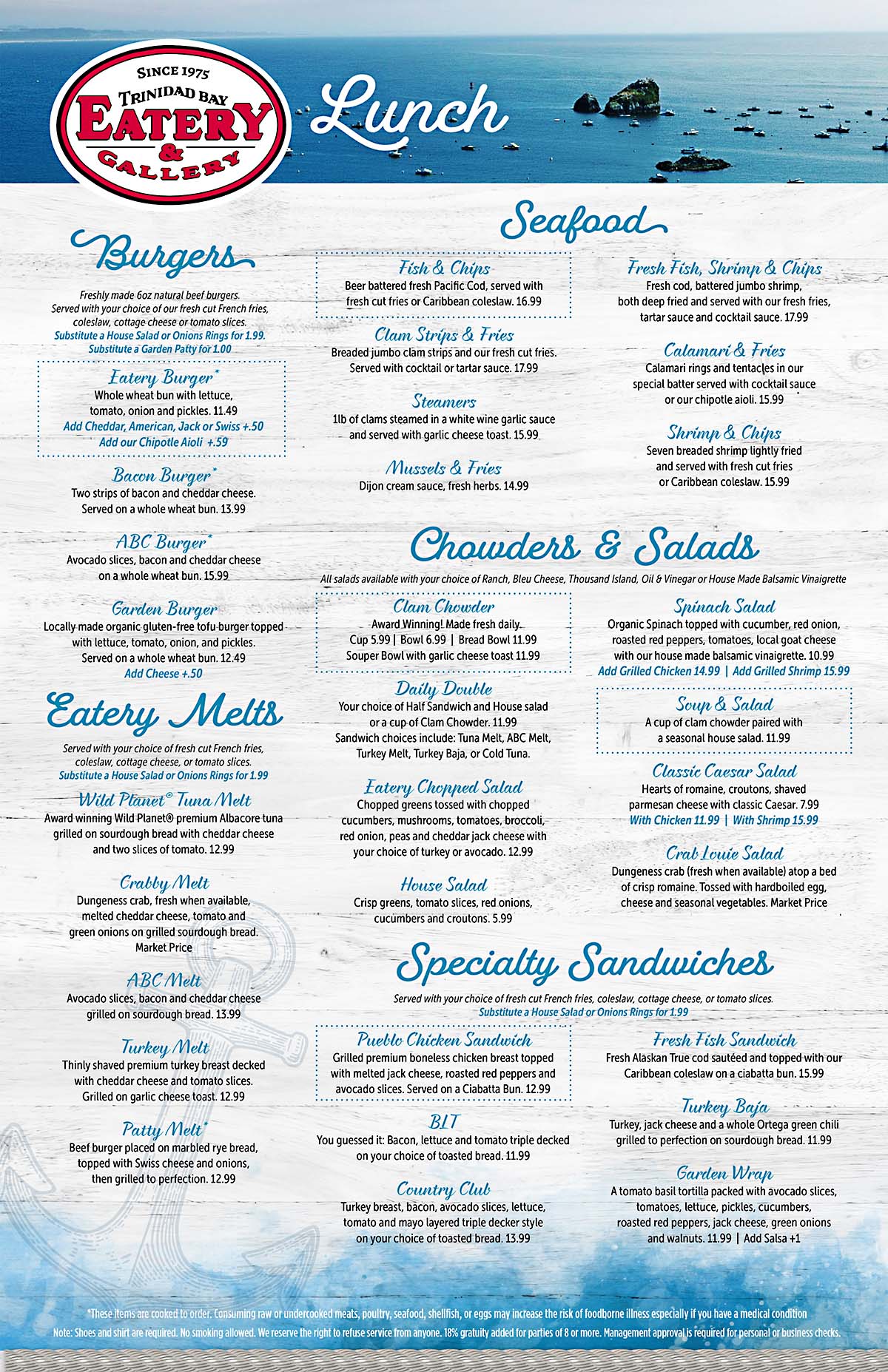 menus-trinidad-bay-eatery-gallery